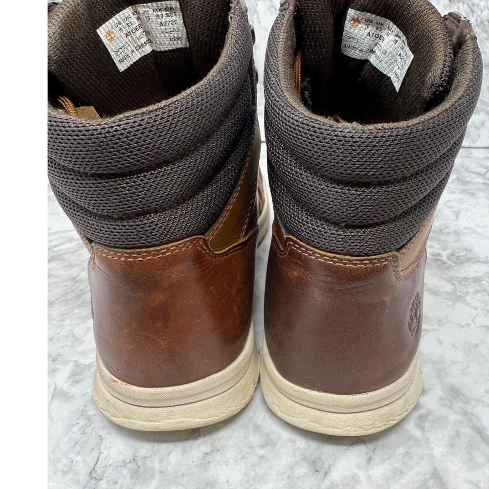 Timberland Killington 🎱Men's Chukka Sneaker Boots Brown Leather SensorFlex‎
